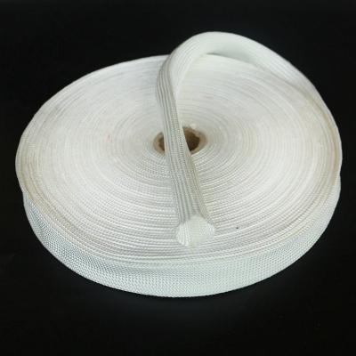 manga trançada de fibra de vidro tratada termicamente para alta temperatura