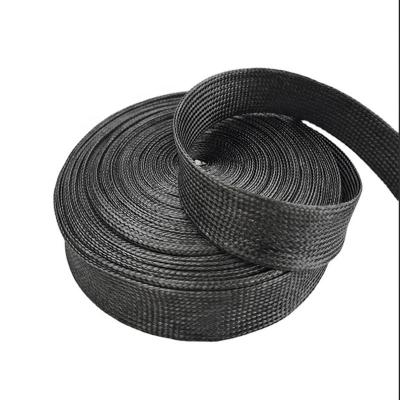 Manga trançada de fibra de carbono para indústria