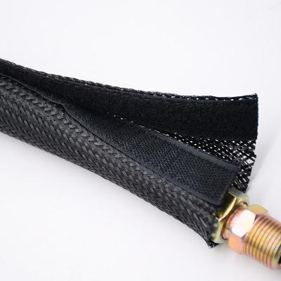 Manga para enrolamento de cabos trançados com velcro
